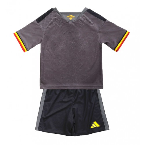 AS Roma Rezervni Dres za Dječji 2026-27 Kratak Rukavima (+ kratke hlače)